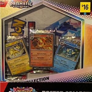 Pokemon Prismatic Evolutions Trading Cards - Original unopened boxes